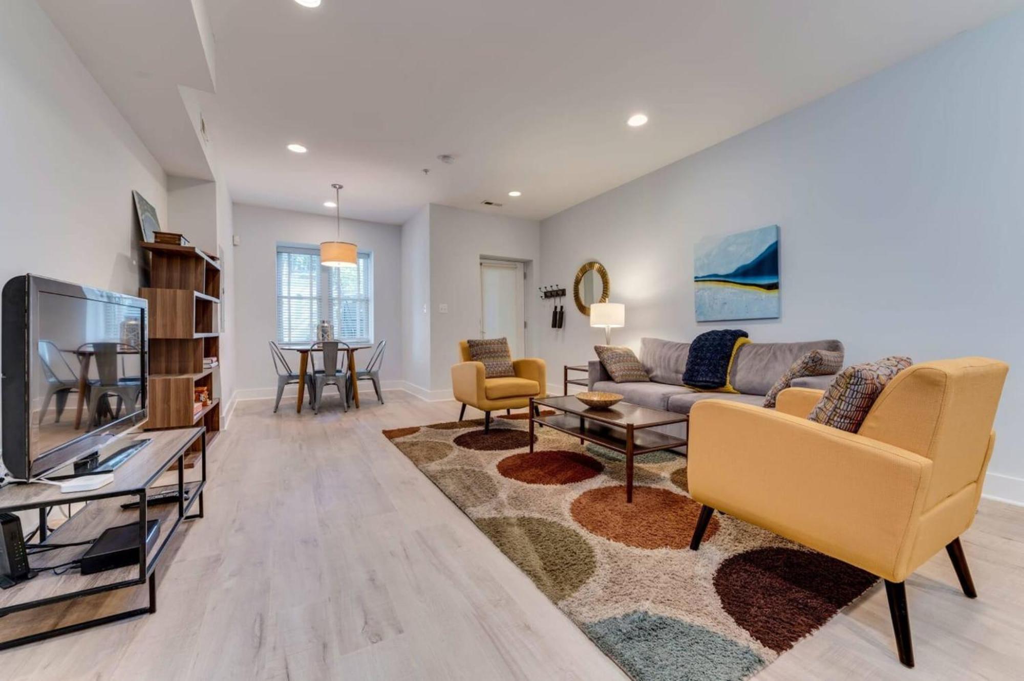 华盛顿哥伦比亚Luxe 2Bd2Ba Townhouse In Hip Area - Near Metro公寓 外观 照片